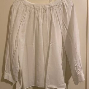 Ann Taylor Tie back blouse